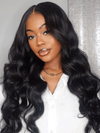Elite Human Hair Collection Straight Wig